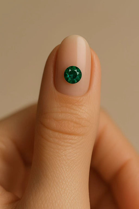 Swarovski 1088 SS29 Emerald – 6mm Pointed Back Round Crystal