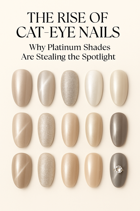 The Rise of Cat-Eye Nails: Why Platinum Shades Are Stealing the Spotlight