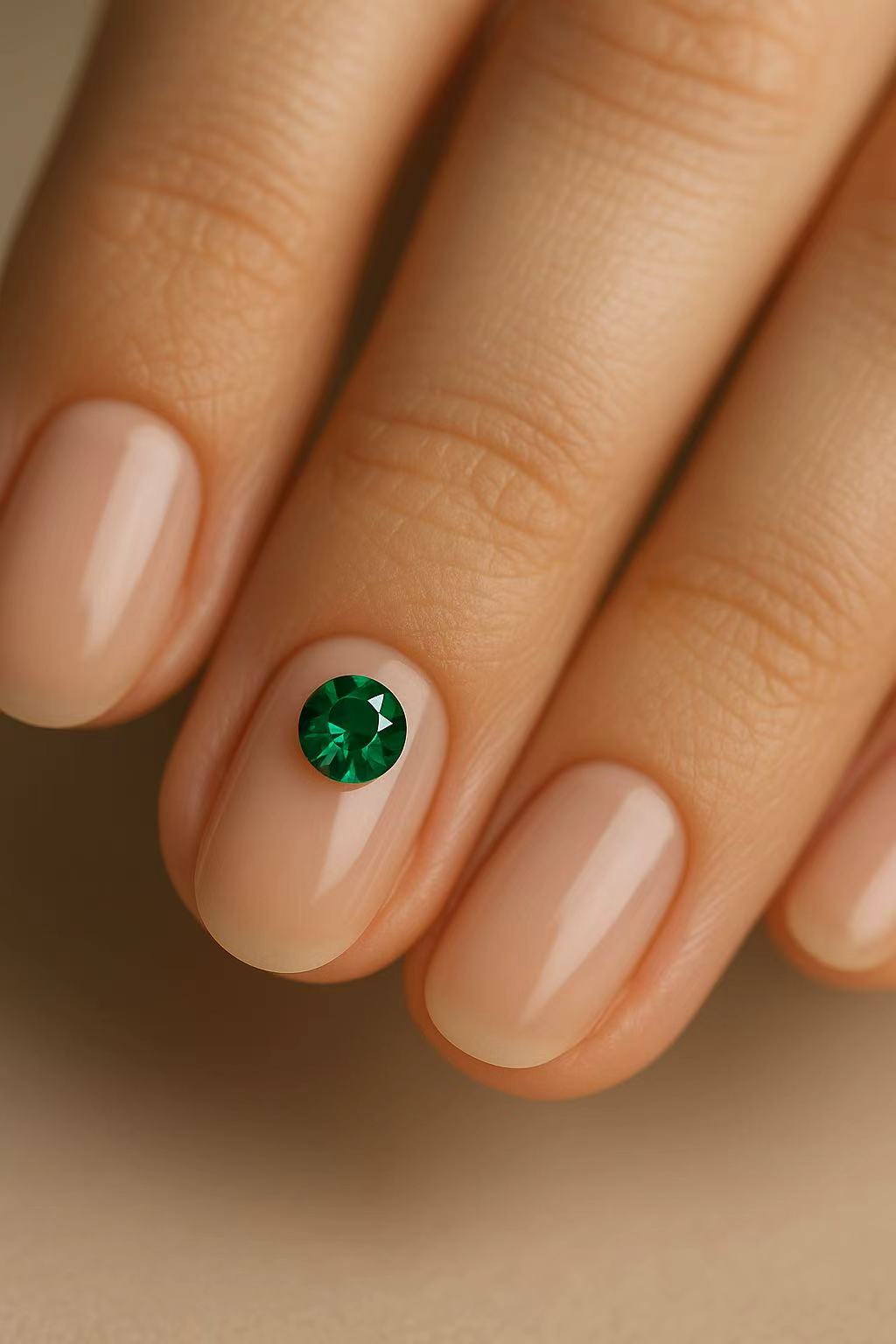 Swarovski 1088 SS29 Emerald – 6mm Pointed Back Round Crystal