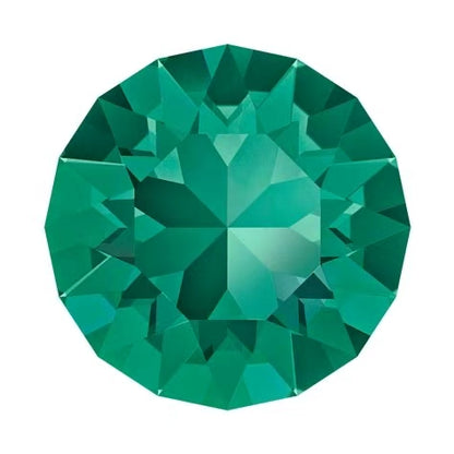 Swarovski 1088 SS29 Emerald – 6mm Pointed Back Round Crystal